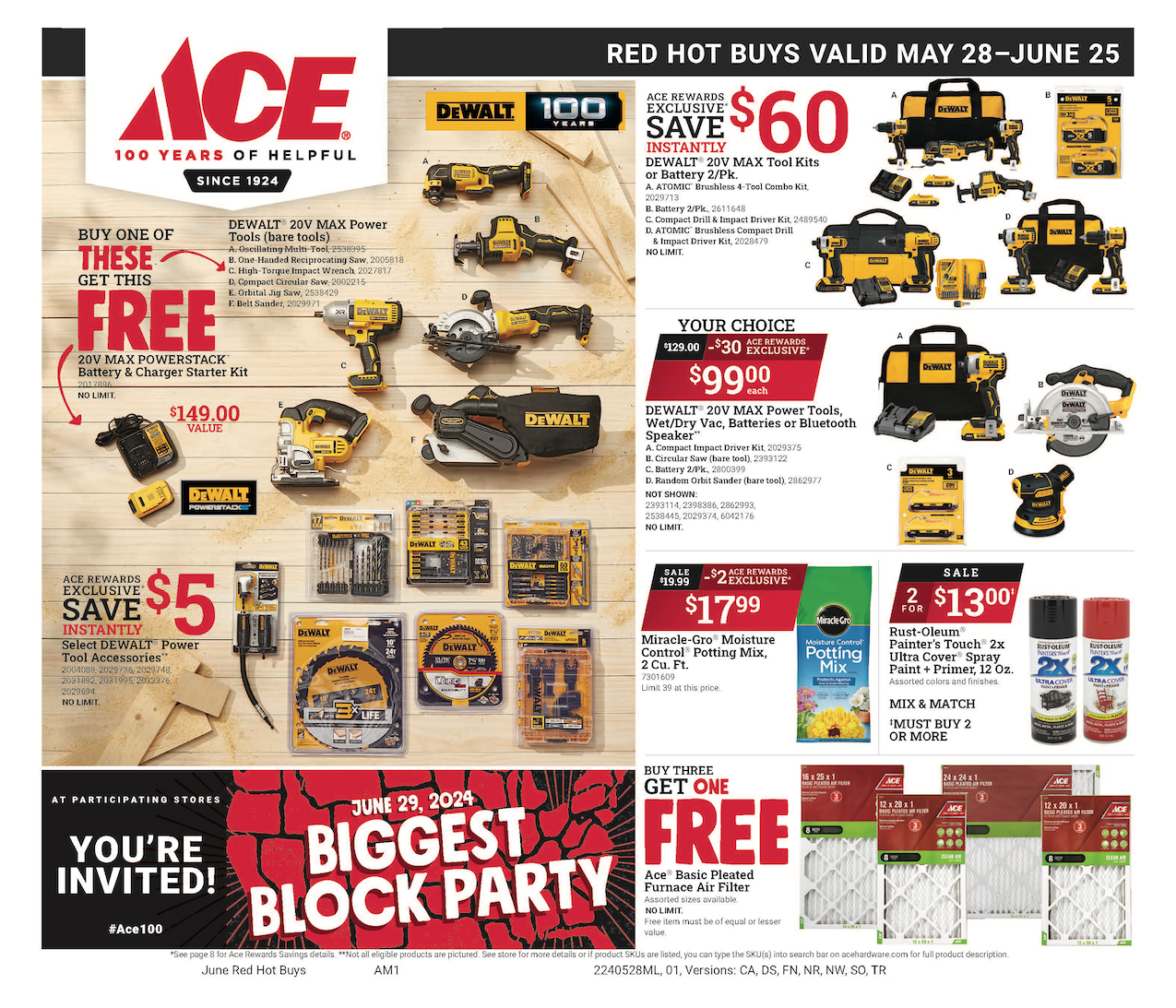 Ace Red Hot Buys Fairfax Lumber & Hardware